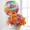 With Birthday Balloon