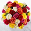36 Mix Color Roses Bouquet