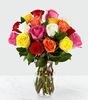18 Roses in Vase